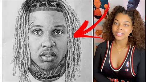 How To Draw Lil Durk Freestyle Rap YouTube