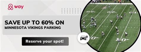 Minnesota Vikings Parking Guide and More About Gameday