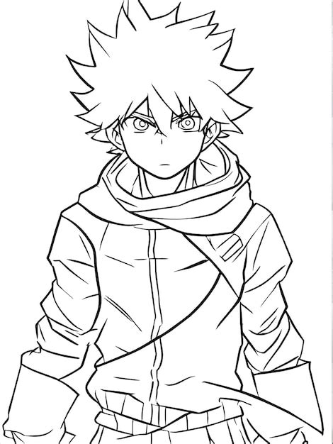 anime character  art coloring vectors illustrations