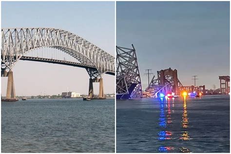 Francis Scott Key Bridge La Storia Del Ponte Di Baltimora Crollato A