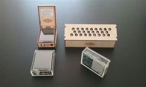 Arduino Enigma Machine Simulator And External Lamp Field In Their