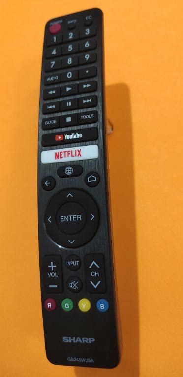 SHARP AQOUS SMART LED TV REMOTE CONTROL ORIGINAL GB345WJSA