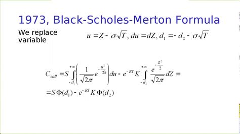 Spfml10 Black Scholes Model Youtube