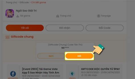 Code Ngôi Sao Giải Trí Funtap mới nhất tháng 04/2024 và cách đổi Code ...