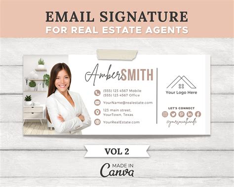 Digital Download Template On Canva Email Signature V2 For Real