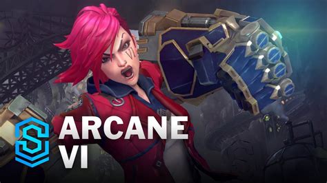 Arcane Vi Wild Rift Skin Spotlight YouTube