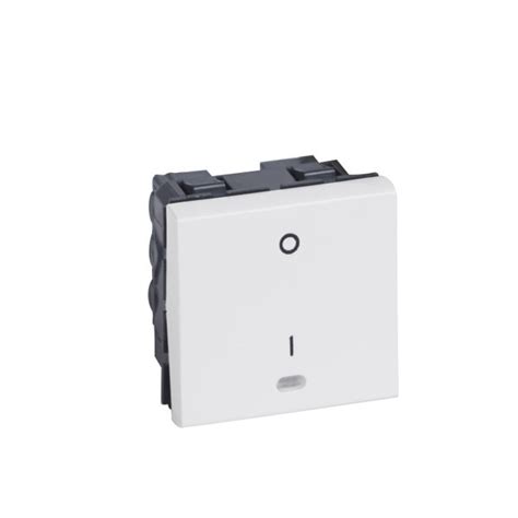 Legrand Switch 20a Dp 1 Way 2mod W Led Indicator