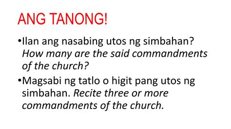 Rd Saturday Catechism Sacraments Pptx