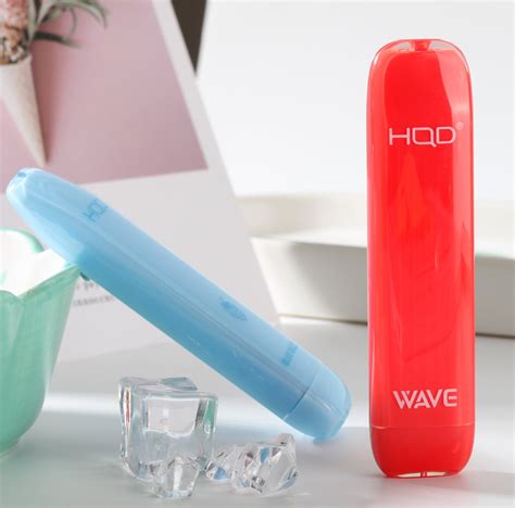 2023 Oem Disposable Vape Hqd Wave 600 Puffs Pod Device E Cigarette Original Quality Vape Mesh