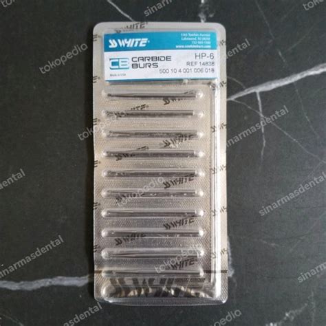 Jual SS WHITE Dental Carbide Tungsten Bur Round Bur Tulang HP 7