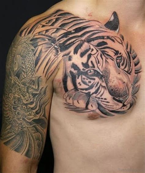 59 Great Tribal Tattoos On Chest Tattoo Designs