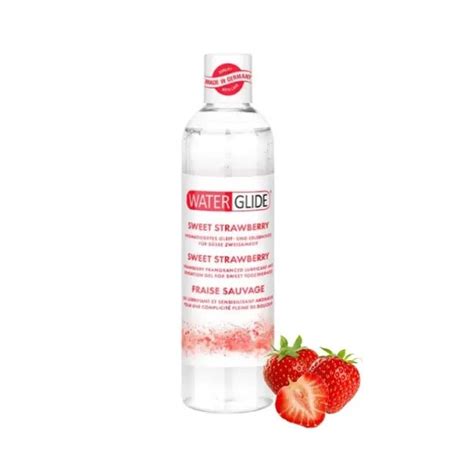 Lubrifiant Gel Waterglide Strawberry Aroma De Capsuni Foarte Alunecos