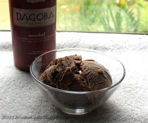 Christine Cooks: Spicy Chocolate Ice Cream With or Without Bourbon