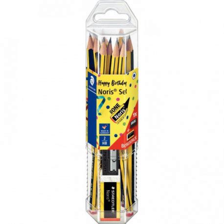 BOÎTE DE 12 CRAYONS GRAPHITE STAEDTLER NORIS 120 HB SETICO