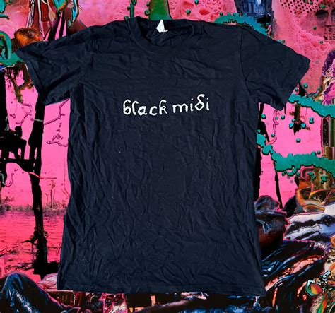 Black Midi Hand Painted T Shirt 2018 Small Black Midi