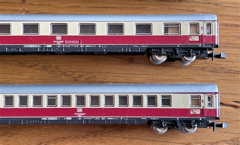 Personenwagen M Rklin Mini Club Spur Z Rot Beige Db Schnellzug Pano