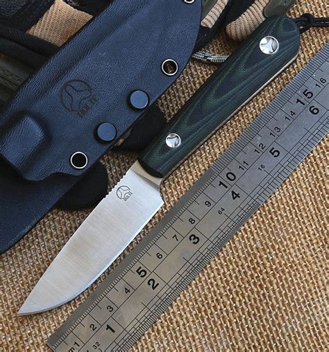 Quality Bolte Scout Fixed Blade Knife With K Sheath D2 Steel Blade G10