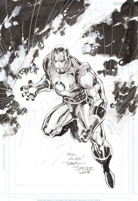 Iron Man By Jim Lee Rcomicbookart