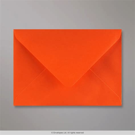 133x184 mm Orange Envelope | AL35133 | Simply Envelopes