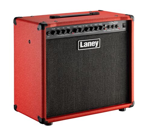 LX LX65R RED Guitar Combo 65W 12 Inch Woofer Reverb Laney