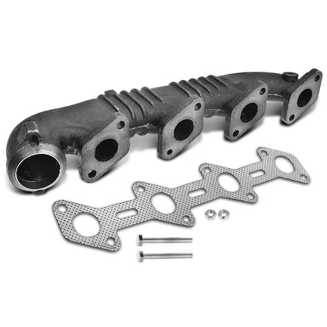 Left Exhaust Manifold With Gasket For Ford F F E Super Duty