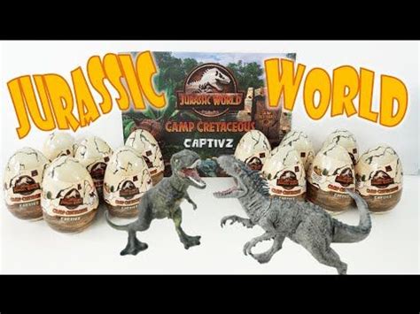 Jurassic World Camp Cretaceous Captivz Surprise Egg Jurassic World