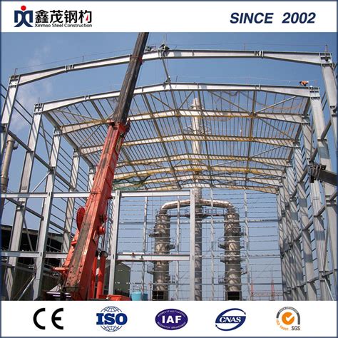 Easy Install Prefabricated Steel Structure Plant For Steel Workshop China Steel Structure