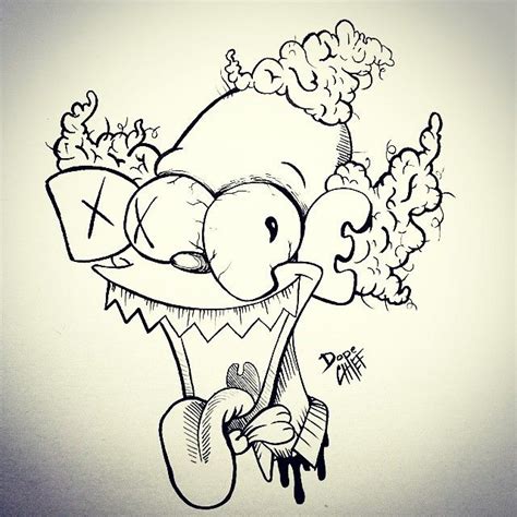 Dope Drawings Of Cartoon Characters