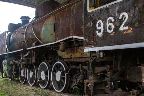 Full Steam Ahead We Stopped At A Train Cemetary In La Un A Flickr