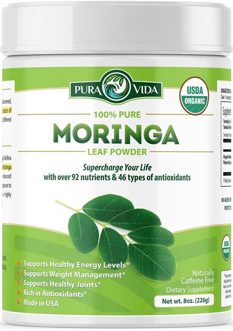 Amazon Omg Superfoods Pure And Organic Moringa Powder Usda