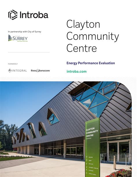 Clayton Community Centre Energy Performance Evaluation By Introba Issuu