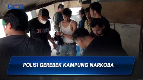 Polisi Gerebek Kampung Narkoba Di Batam Kepulauan Riau