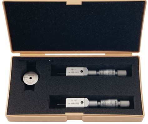 Mitutoyo 3 Point Internal Micrometer Holtest Set 08 12 368 926