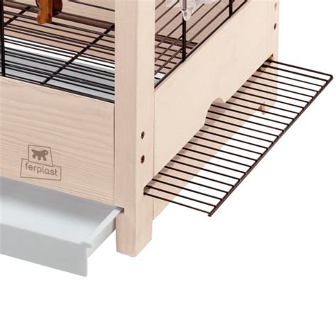 Ferplast Cage Pour Oiseaux En Bois Fsc Giulietta Canaris Perruches