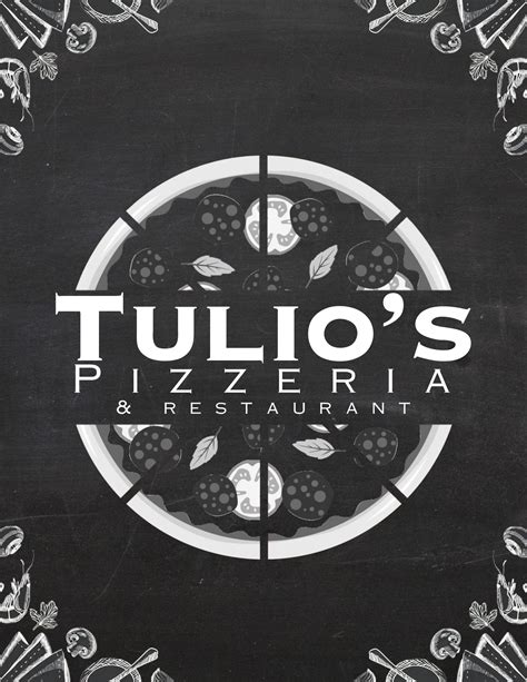 Menu At Tulios Pizzeria And Restaurant Orangeburg