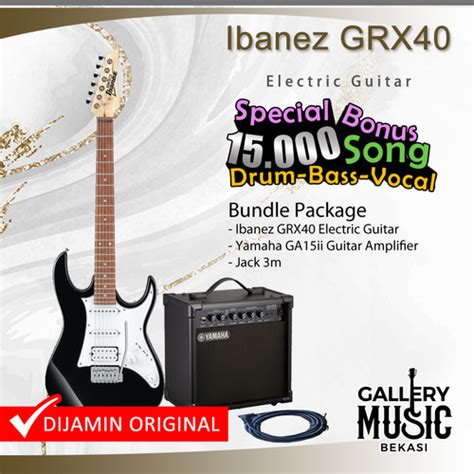 Jual Ibanez Grx Gitar Elektrik Bundle Ampli Original Grx Ga Ii