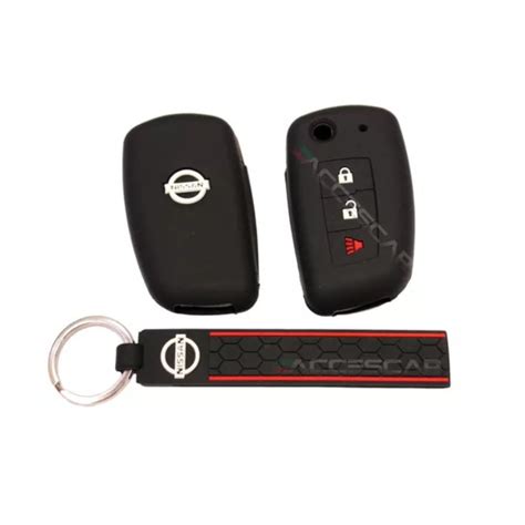 Kit Capa Chave Canivete Silicone Nissan Kicks B Chaveiro Shopee Brasil