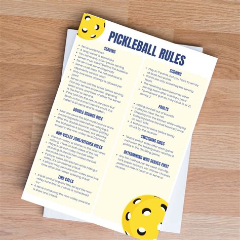 simple rules for pickleball 4
