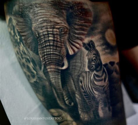 Black And Grey Tattoo Leeds Louis Santos Tattoo