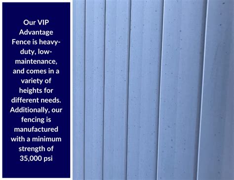 Get The Vip Treatment With The Vip Advantage Fence Tek Rail Inc