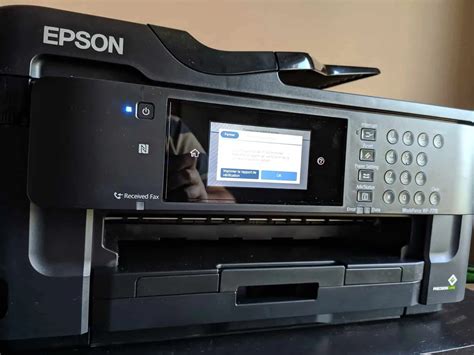 Epson Workforce Wf Test De Limprimante A Recto Verso En