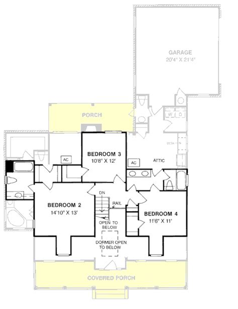 Cape Cod House Plans with Gabled Dormers