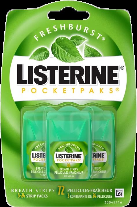 Listerine Pocketpaks Breath Strips Ct Lucx Wholesale