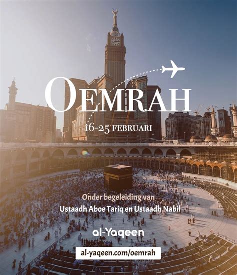 Oemrah Voorjaarsvakantie Al Yaqeen