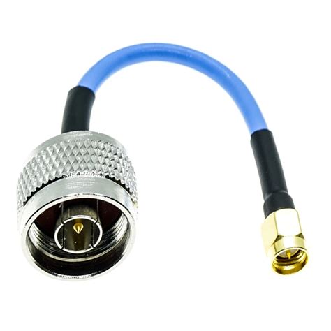 N Type Male To SMA Male Plug Connector RG402 RG 402 Semi Flexible