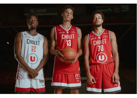 Basket Ball Puma D Voile Les Nouveaux Maillots De Cholet Basket Pour