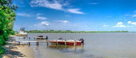 Danube Delta Zero Kilometer, Ukraine Editorial Image - Image of walk ...