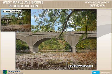 Photo Shows Bridge Over Neshaminy Creek Crumbling - LevittownNow.com