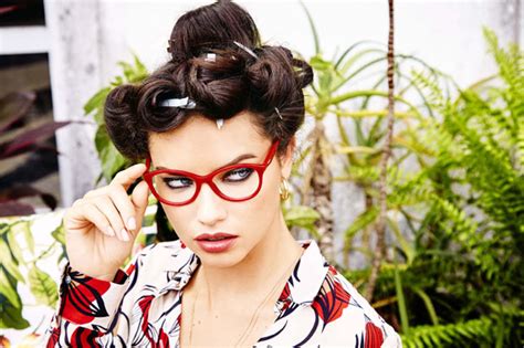 Adriana Lima For Vogue Eyewear Fall 2015 Campaign Page 3 Of 10