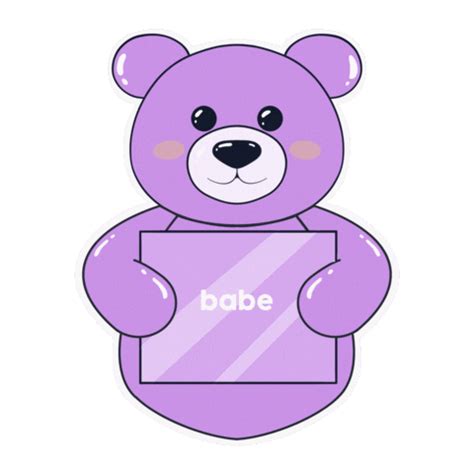 Gummy Bear Biotin Sticker By Babe Formula Find Share On GIPHY